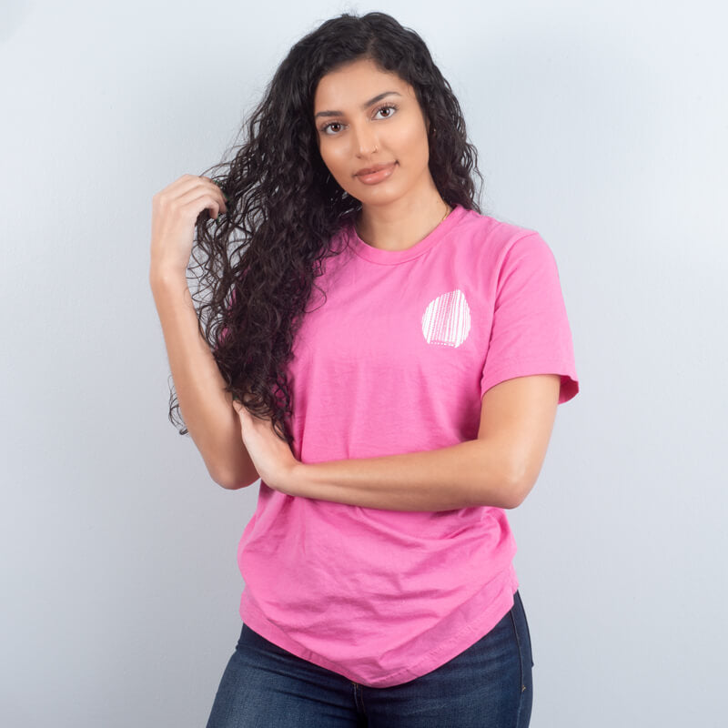#pinkwhite_crewneckshirt