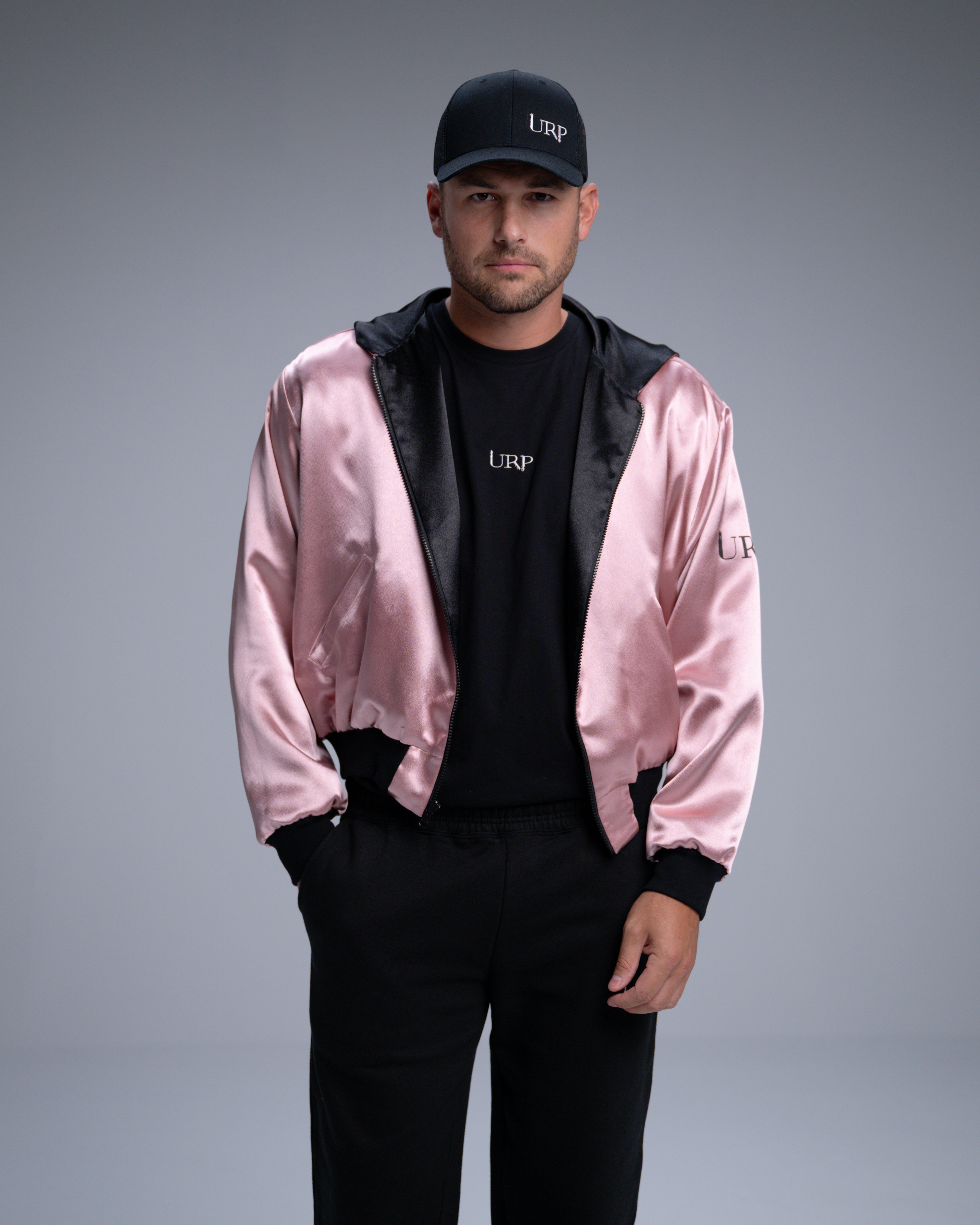 Satin Over Jacket エクリュ36 Satin Reversible Jacket
