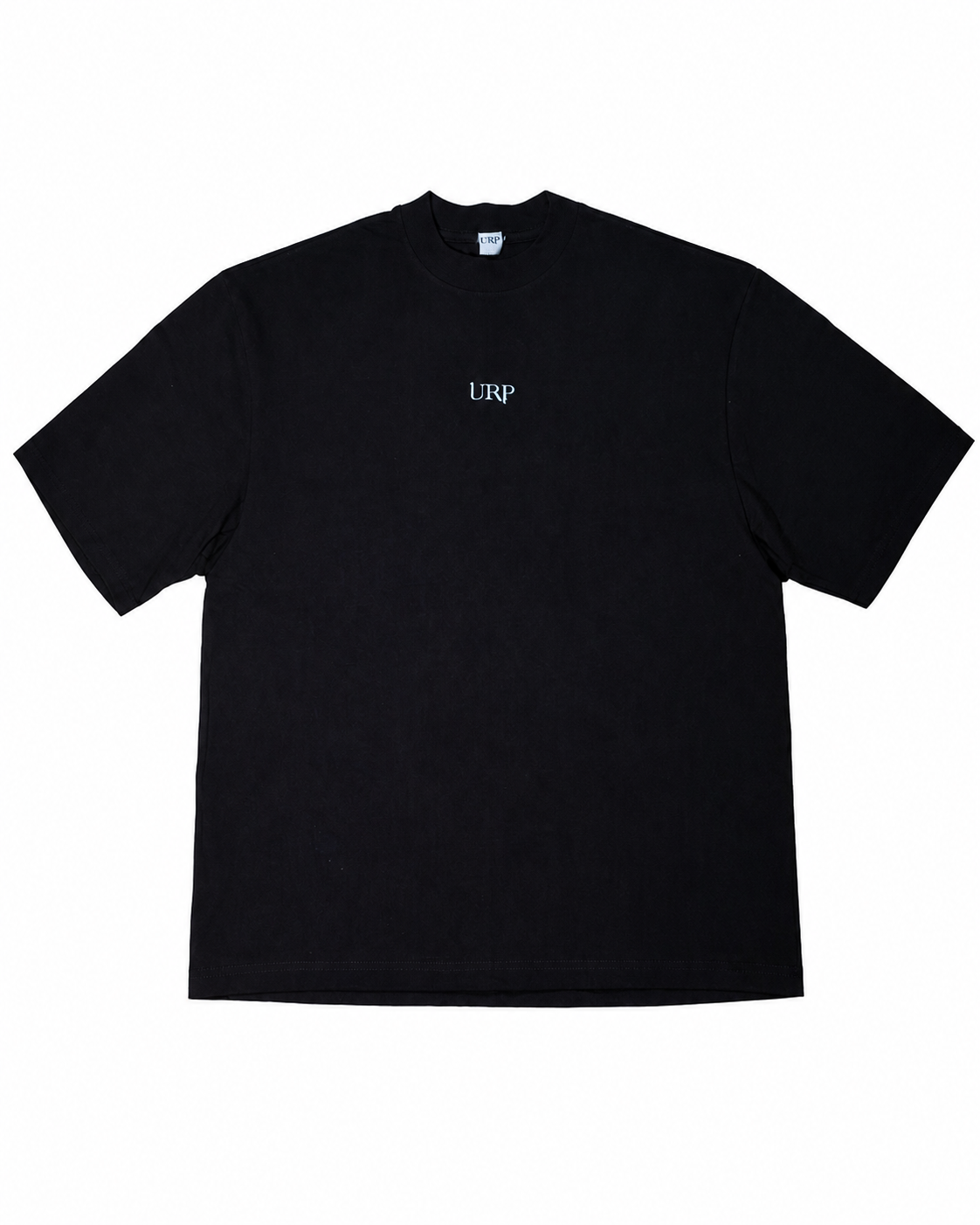 URP Oversized Heavyweight T-Shirt in Dark Charcoal, front flat-lay view on a white background.