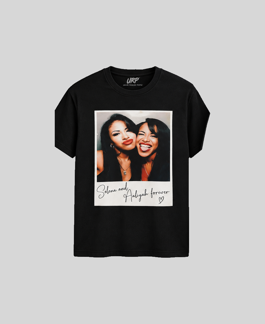 URP Polaroids T-Shirt — Aaliyah & Selena